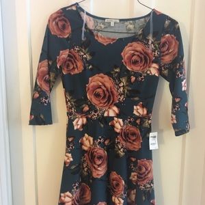 BRAND NEW Floral Print Dress from Charlotte Russe